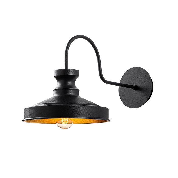 Opviq Berceste - 182BLACK-A Lámpara de pared industrial negra Opviq Berceste - 182BLACK-A Lámpara de pared industrial negra